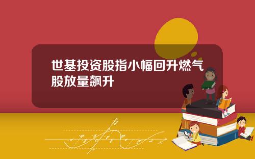 世基投资股指小幅回升燃气股放量飙升