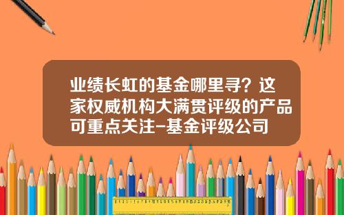 业绩长虹的基金哪里寻？这家权威机构大满贯评级的产品可重点关注-基金评级公司
