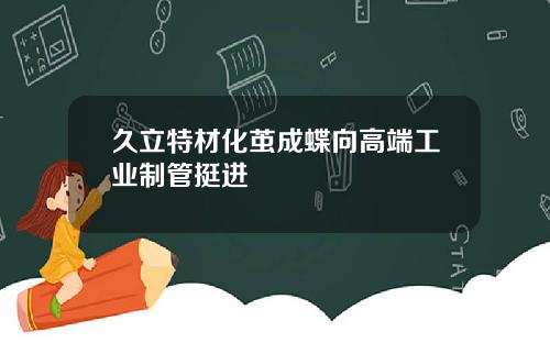 久立特材化茧成蝶向高端工业制管挺进