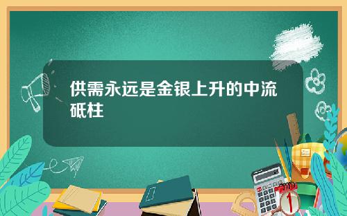 供需永远是金银上升的中流砥柱