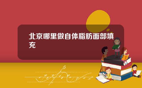 北京哪里做自体脂肪面部填充