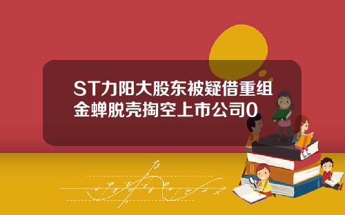 ST力阳大股东被疑借重组金蝉脱壳掏空上市公司0