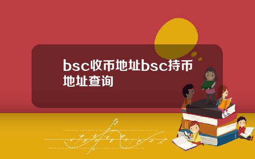 bsc收币地址bsc持币地址查询