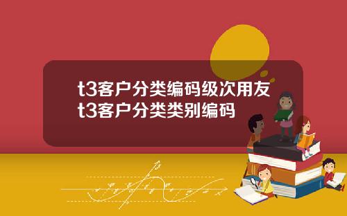 t3客户分类编码级次用友t3客户分类类别编码