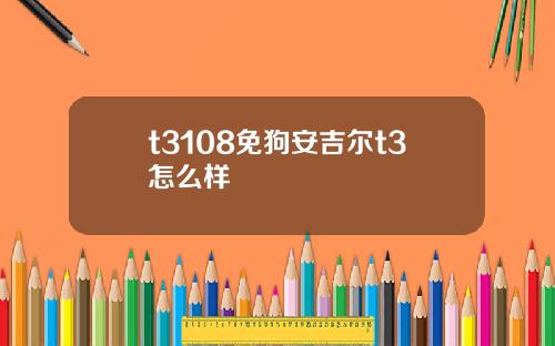 t3108免狗安吉尔t3怎么样